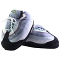 KIDS LKAM95 Turquoise Aqua Retro Trainer Sneaker Slippers