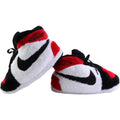 LKJ 1 OG White Red Retro Hi Top Trainer Sneaker Slippers