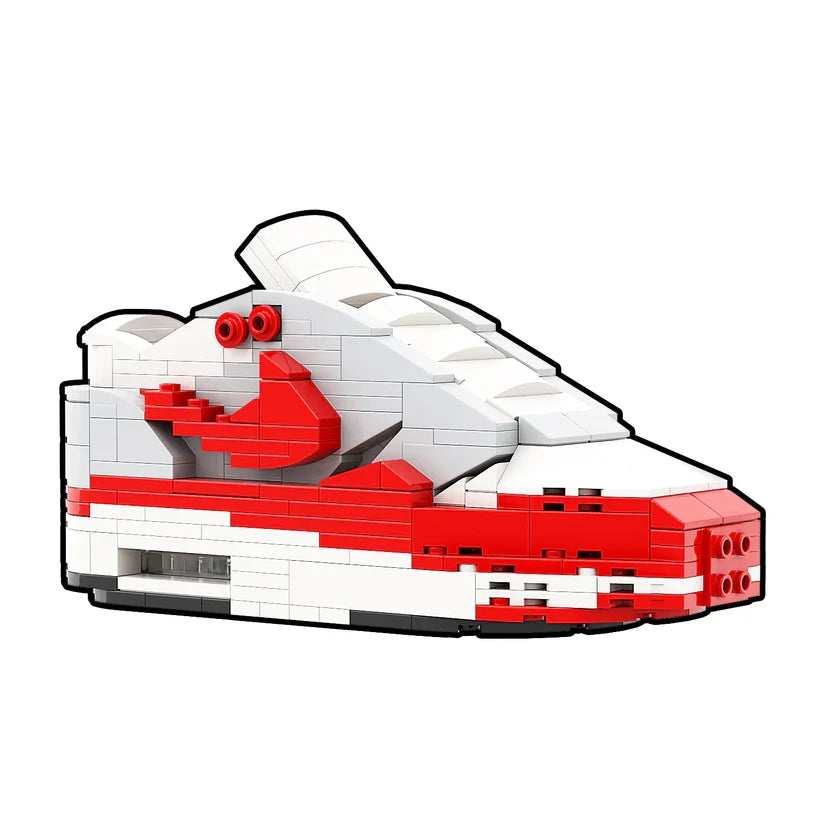 LKMAX 4 1 OG RED SNEAKER BRICKS