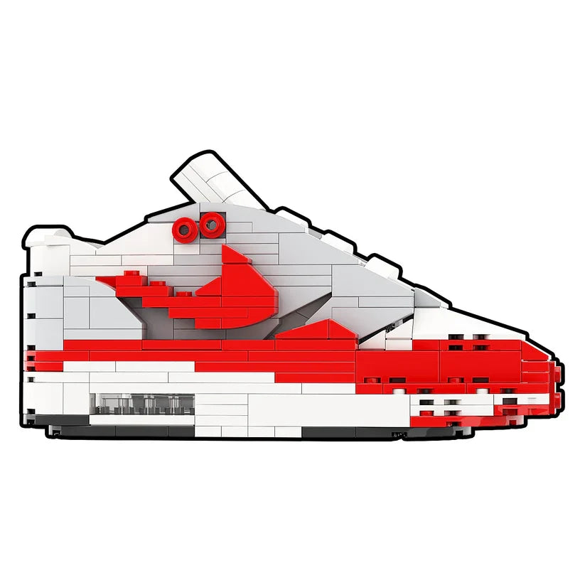 LKMAX 4 1 OG RED SNEAKER BRICKS