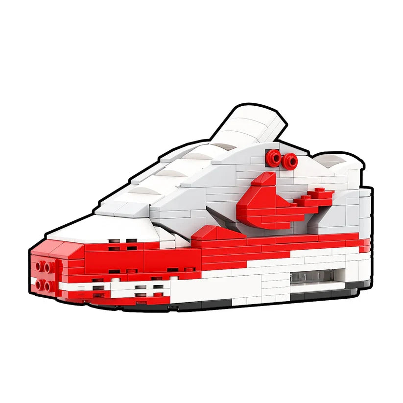LKMAX 4 1 OG RED SNEAKER BRICKS