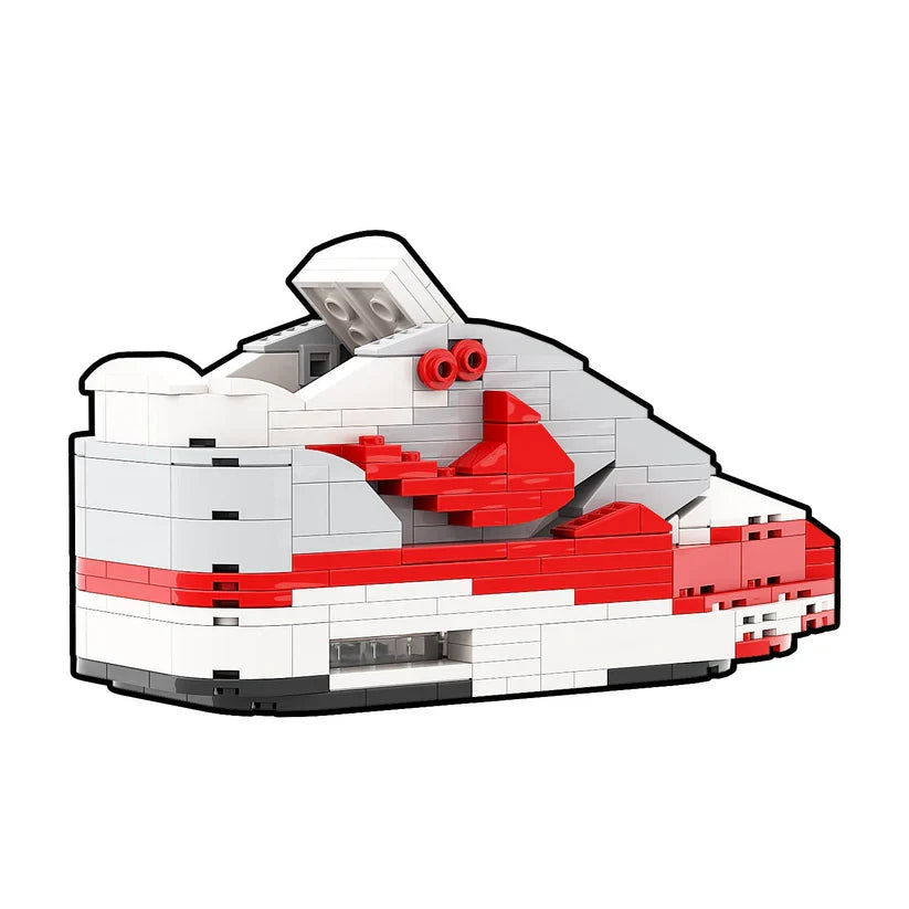 LKMAX 4 1 OG RED SNEAKER BRICKS