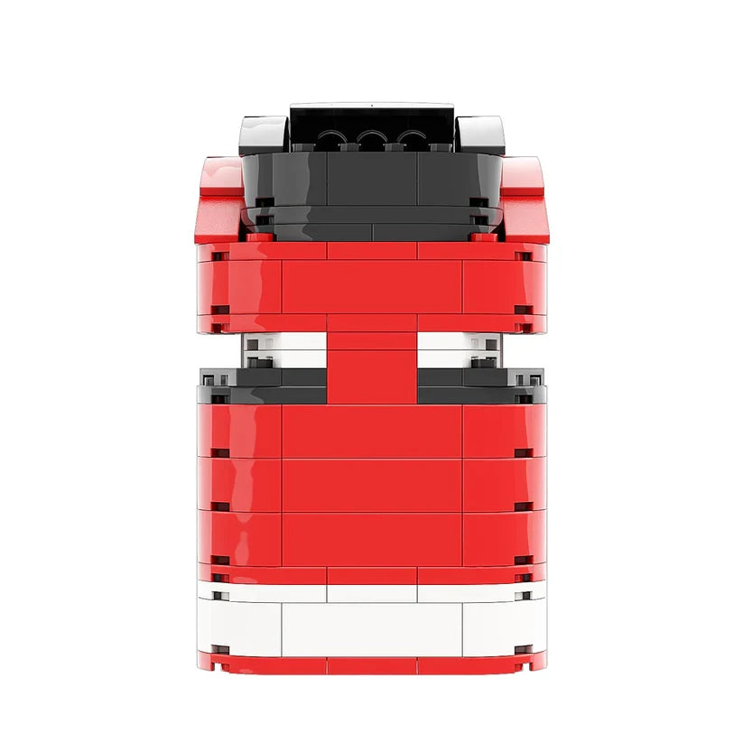 LKJ 1 HIGH RED WHITE SNEAKER BRICKS
