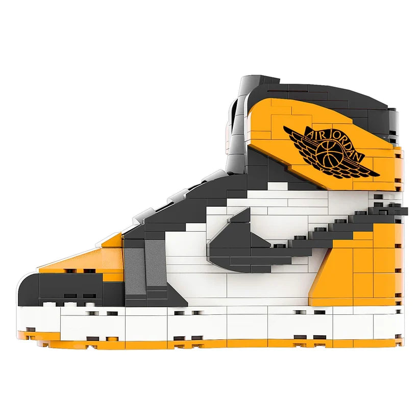 LKJ 1 HIGH LKB ORANGE SNEAKER BRICKS