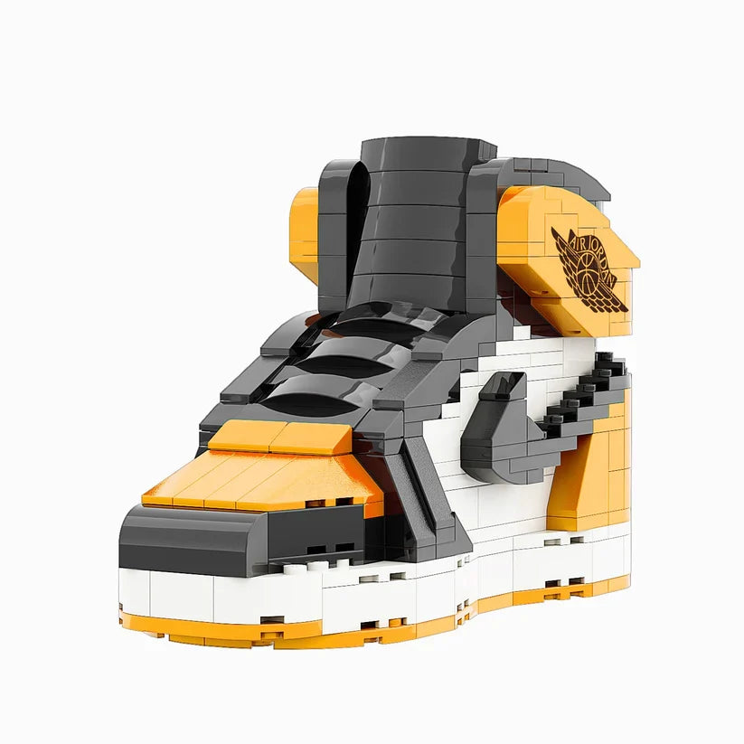 LKJ 1 HIGH LKB ORANGE SNEAKER BRICKS