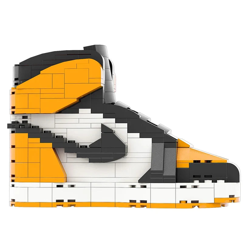 LKJ 1 HIGH LKB ORANGE SNEAKER BRICKS