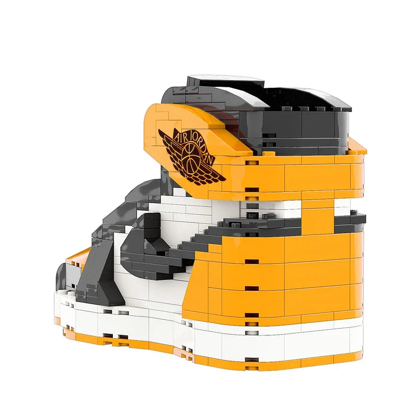 LKJ 1 HIGH LKB ORANGE SNEAKER BRICKS