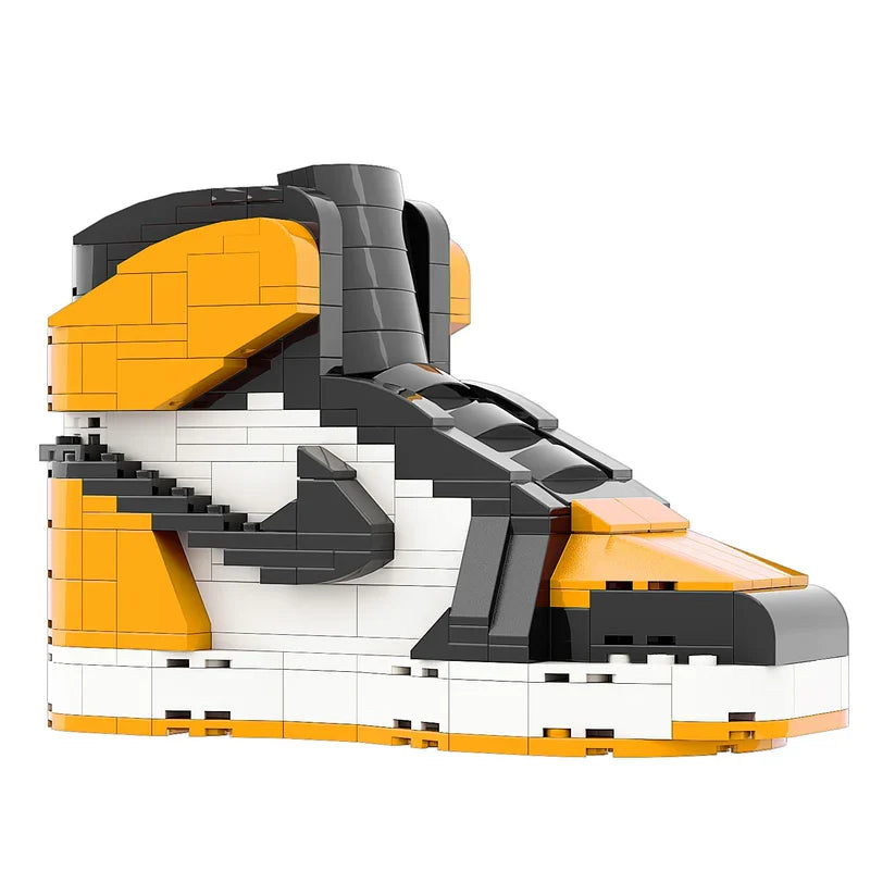 LKJ 1 HIGH LKB ORANGE SNEAKER BRICKS