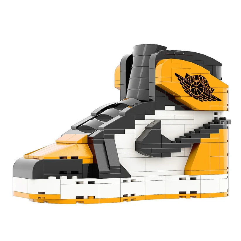 LKJ 1 HIGH LKB ORANGE SNEAKER BRICKS