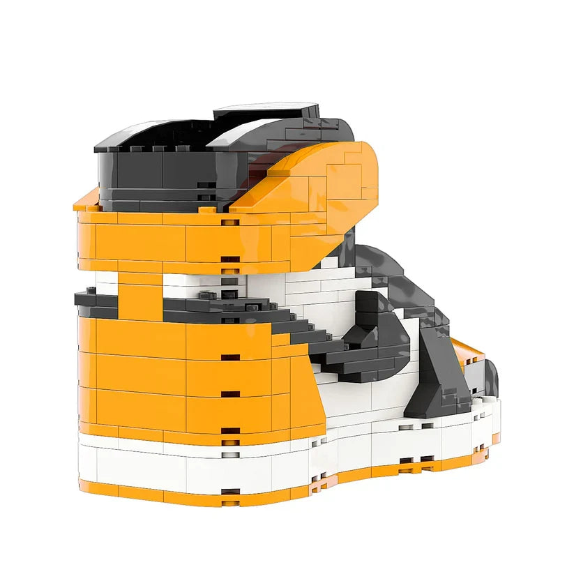 LKJ 1 HIGH LKB ORANGE SNEAKER BRICKS