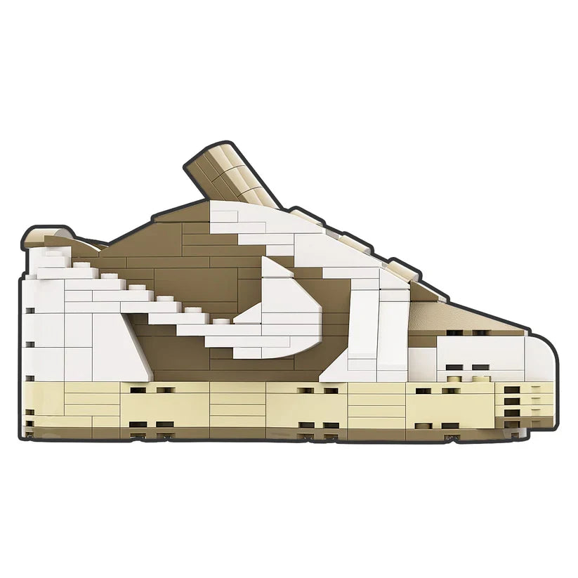 LKJ 1 TS LOW REVERSE MOCHA SNEAKER BRICKS