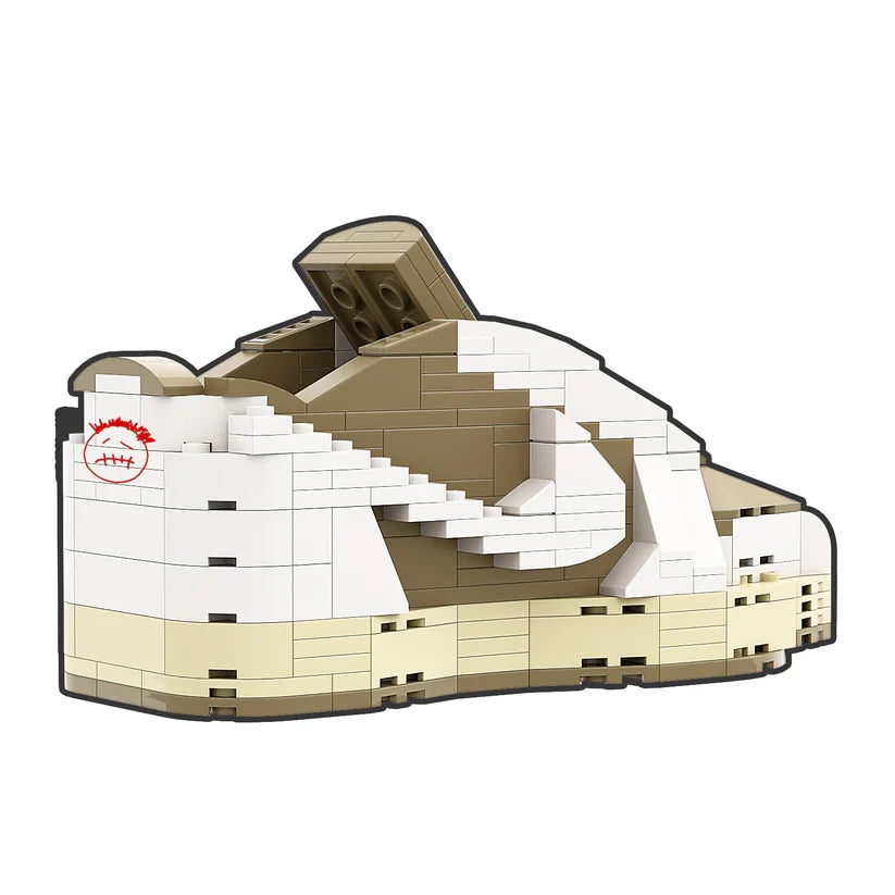 LKJ 1 TS LOW REVERSE MOCHA SNEAKER BRICKS