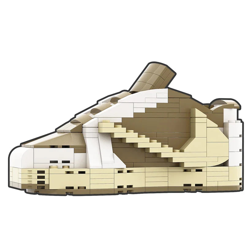 LKJ 1 TS LOW REVERSE MOCHA SNEAKER BRICKS