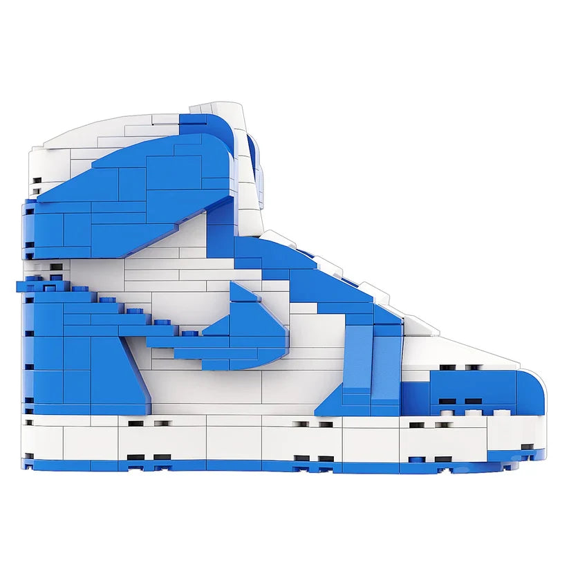 LKJ 1 HIGH UNC BLUE SNEAKER BRICKS