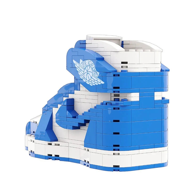 LKJ 1 HIGH UNC BLUE SNEAKER BRICKS