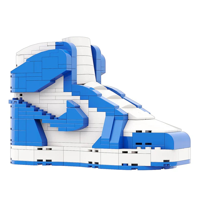 LKJ 1 HIGH UNC BLUE SNEAKER BRICKS