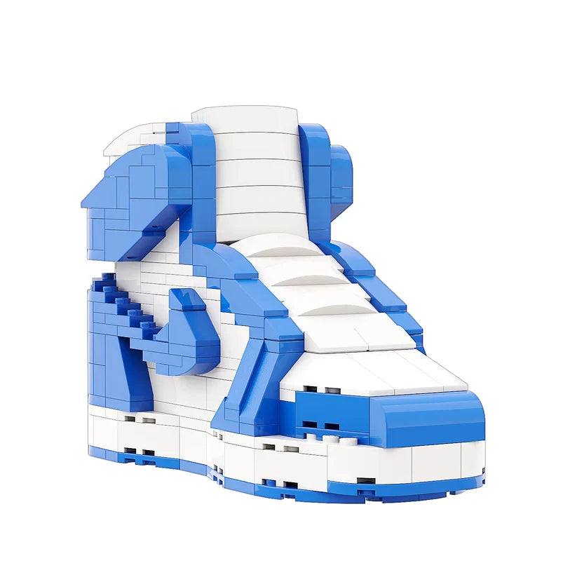 LKJ 1 HIGH UNC BLUE SNEAKER BRICKS