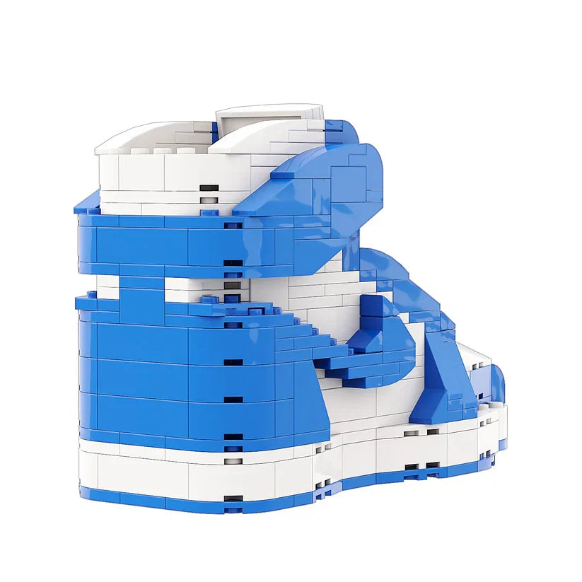 LKJ 1 HIGH UNC BLUE SNEAKER BRICKS