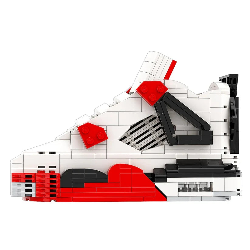 LKJ 4 FIRE RED SNEAKER BRICKS