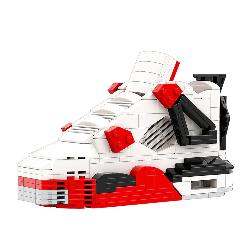 LKJ 4 FIRE RED SNEAKER BRICKS