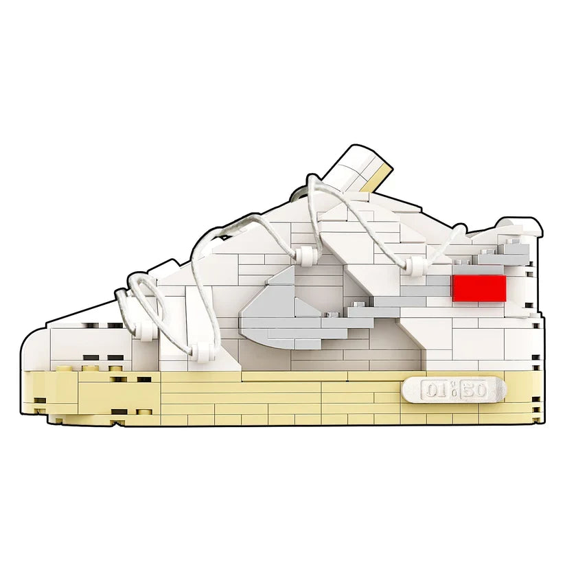LK DUNK OFF WHITE LOT 1 SNEAKER BRICKS