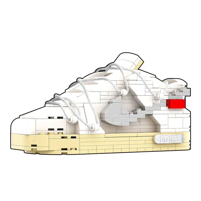 LK DUNK OFF WHITE LOT 1 SNEAKER BRICKS