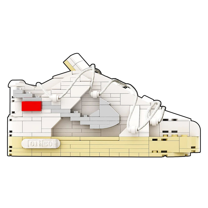 LK DUNK OFF WHITE LOT 1 SNEAKER BRICKS