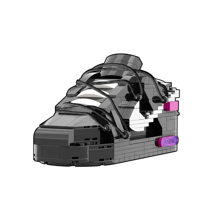 LK DUNK OFF WHITE LOT 50 BLACK SNEAKER BRICKS