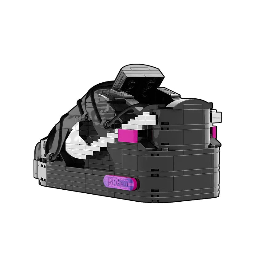 LK DUNK OFF WHITE LOT 50 BLACK SNEAKER BRICKS