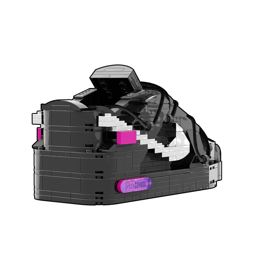 LK DUNK OFF WHITE LOT 50 BLACK SNEAKER BRICKS
