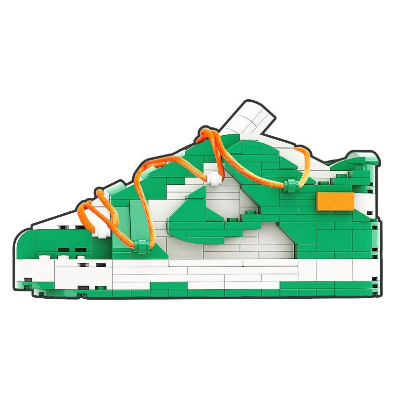 LK DUNK OFF WHITE PINE GREEN SNEAKER BRICKS
