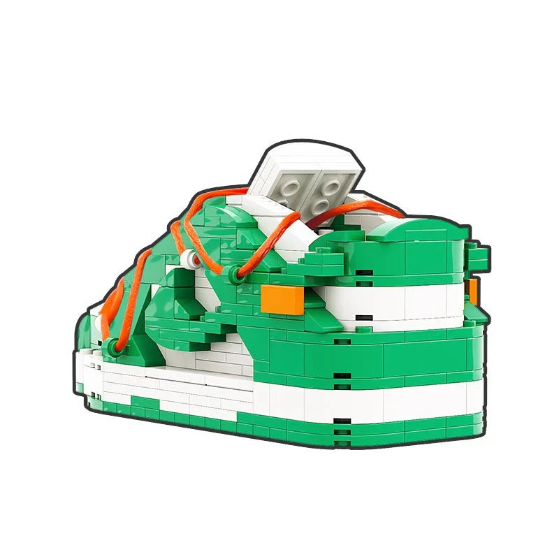 LK DUNK OFF WHITE PINE GREEN SNEAKER BRICKS