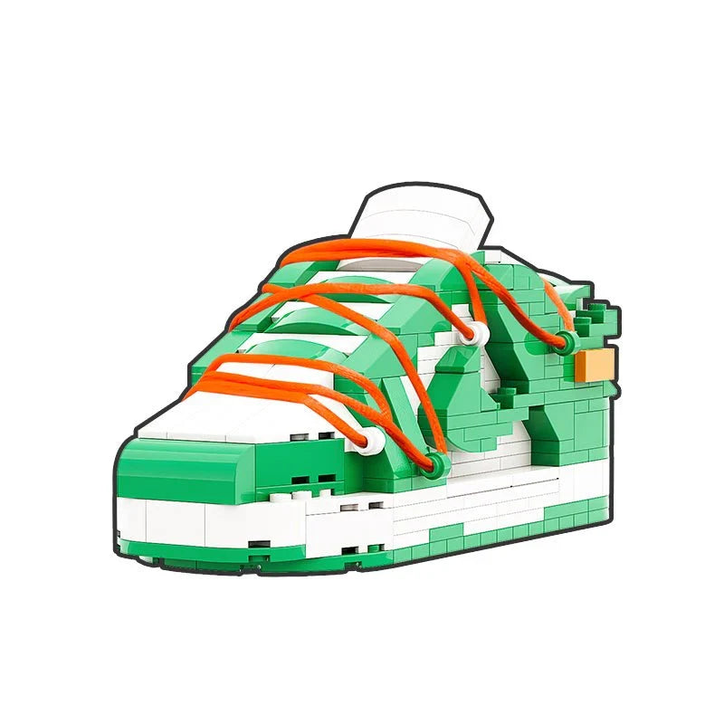 LK DUNK OFF WHITE PINE GREEN SNEAKER BRICKS
