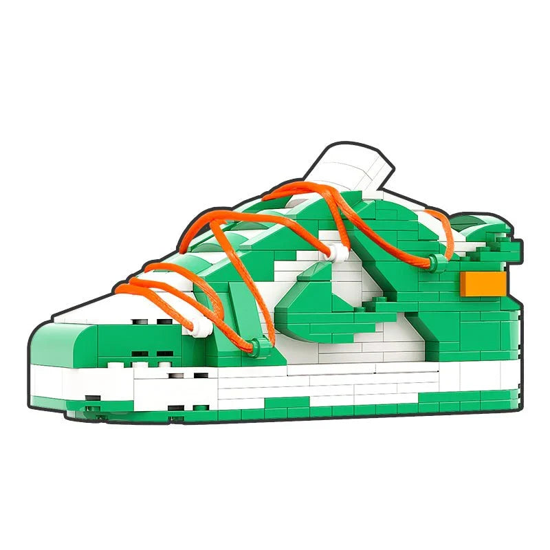 LK DUNK OFF WHITE PINE GREEN SNEAKER BRICKS