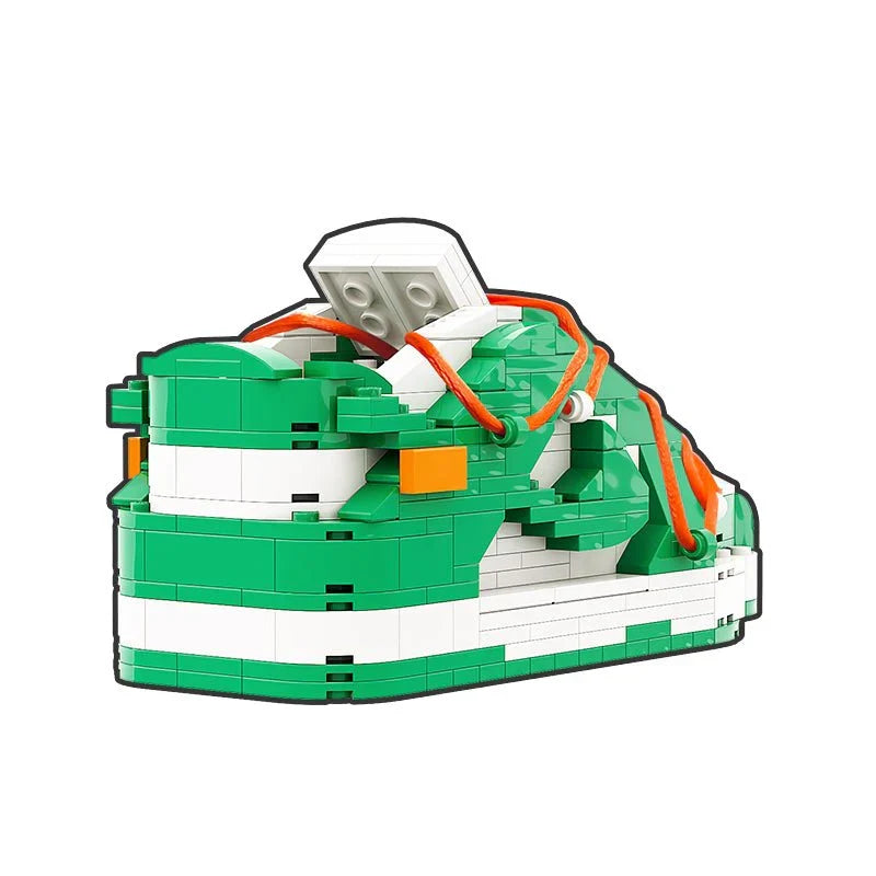 LK DUNK OFF WHITE PINE GREEN SNEAKER BRICKS