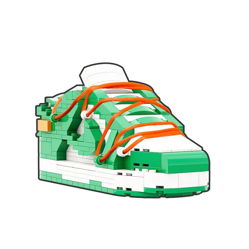 LK DUNK OFF WHITE PINE GREEN SNEAKER BRICKS