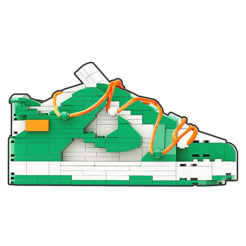 LK DUNK OFF WHITE PINE GREEN SNEAKER BRICKS