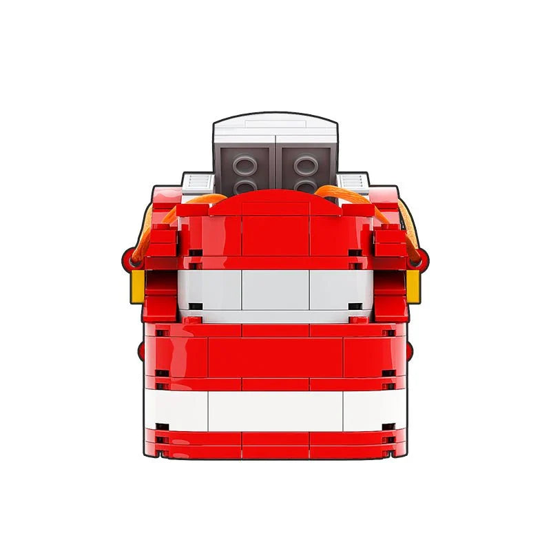 LK LOW DUNK OFF WHITE UNIVERSITY RED SNEAKER BRICKS
