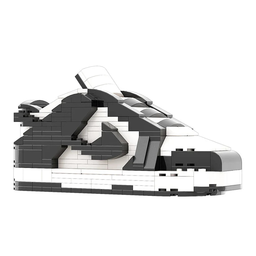 LK LOW DUNK PANDA BLACK SNEAKER BRICKS