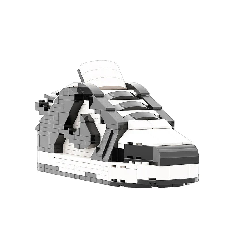 LK LOW DUNK PANDA BLACK SNEAKER BRICKS