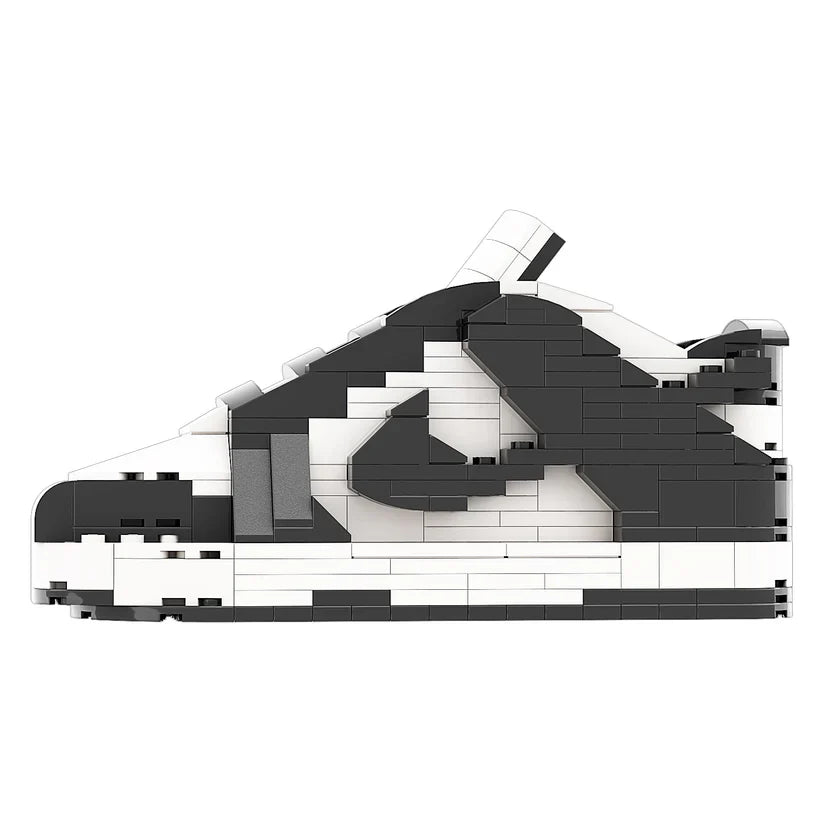 LK LOW DUNK PANDA BLACK SNEAKER BRICKS