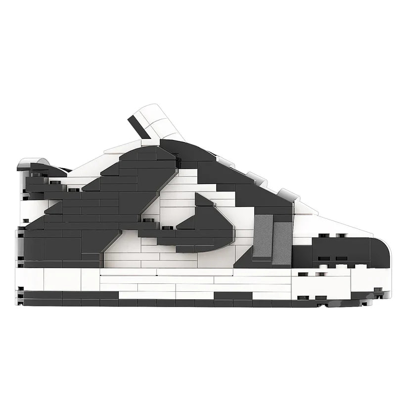 LK LOW DUNK PANDA BLACK SNEAKER BRICKS
