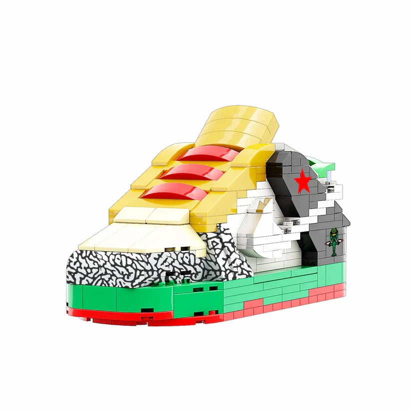 LK LOW WHAT THE DUNK SNEAKER BRICKS