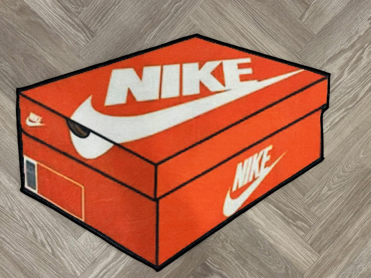 Hype Nike Box Sneaker Floor Rug Carpet