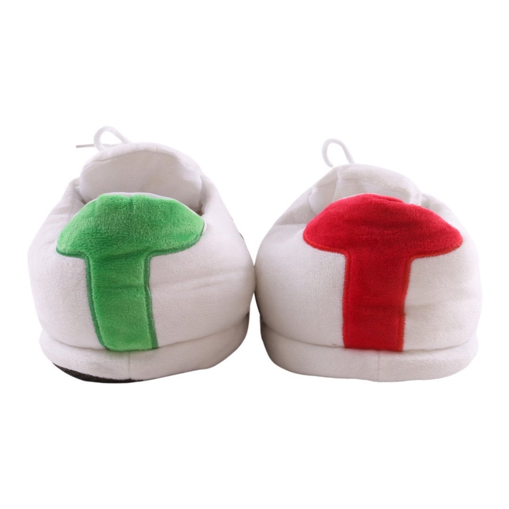 GC Ace White Plush Retro Low Top Unisex Trainer Sneaker Slippers