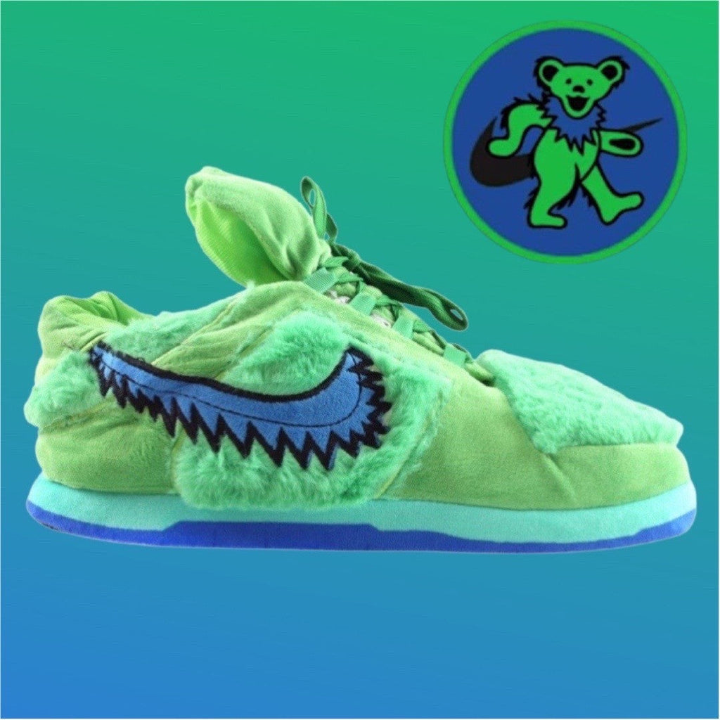 LKGD Dunks Green Retro Low Top Unisex Trainer Sneaker Slippers