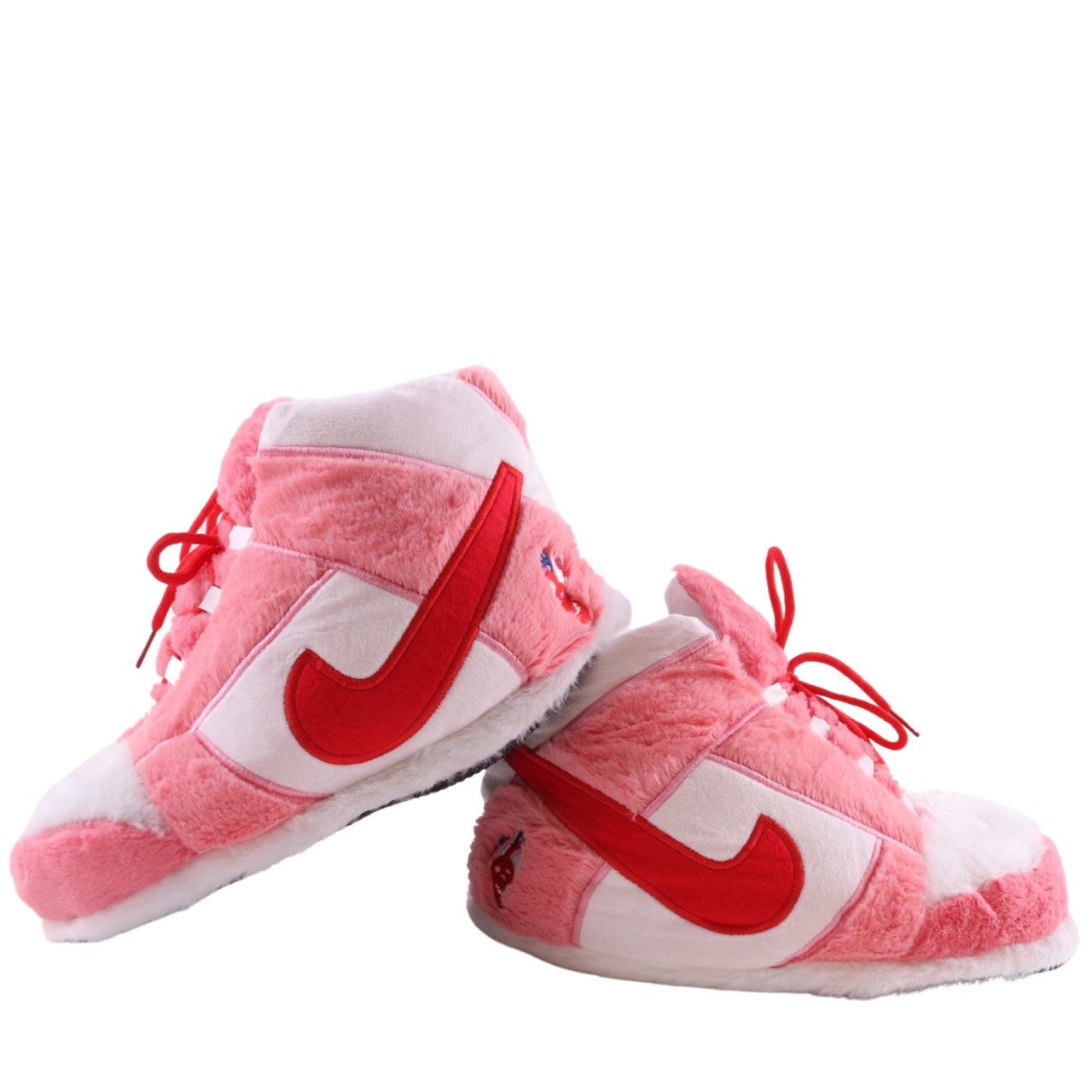 LKJ 1 Pink Mist Retro Hi Top Trainer Sneaker Slippers