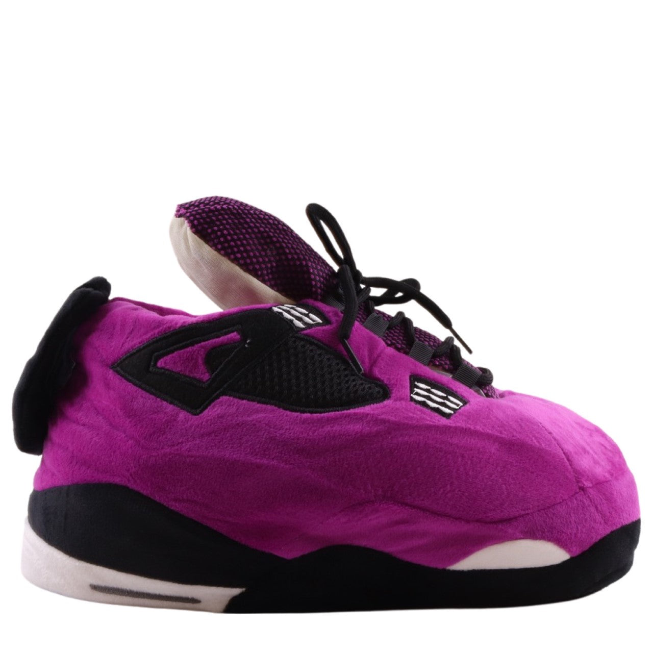LKJ 4 Purple Retro Hi Top Trainer Sneaker Slippers