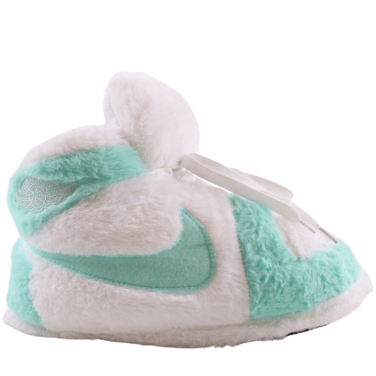 LKJ 1 Mint Retro Hi Top Trainer Sneaker Slippers
