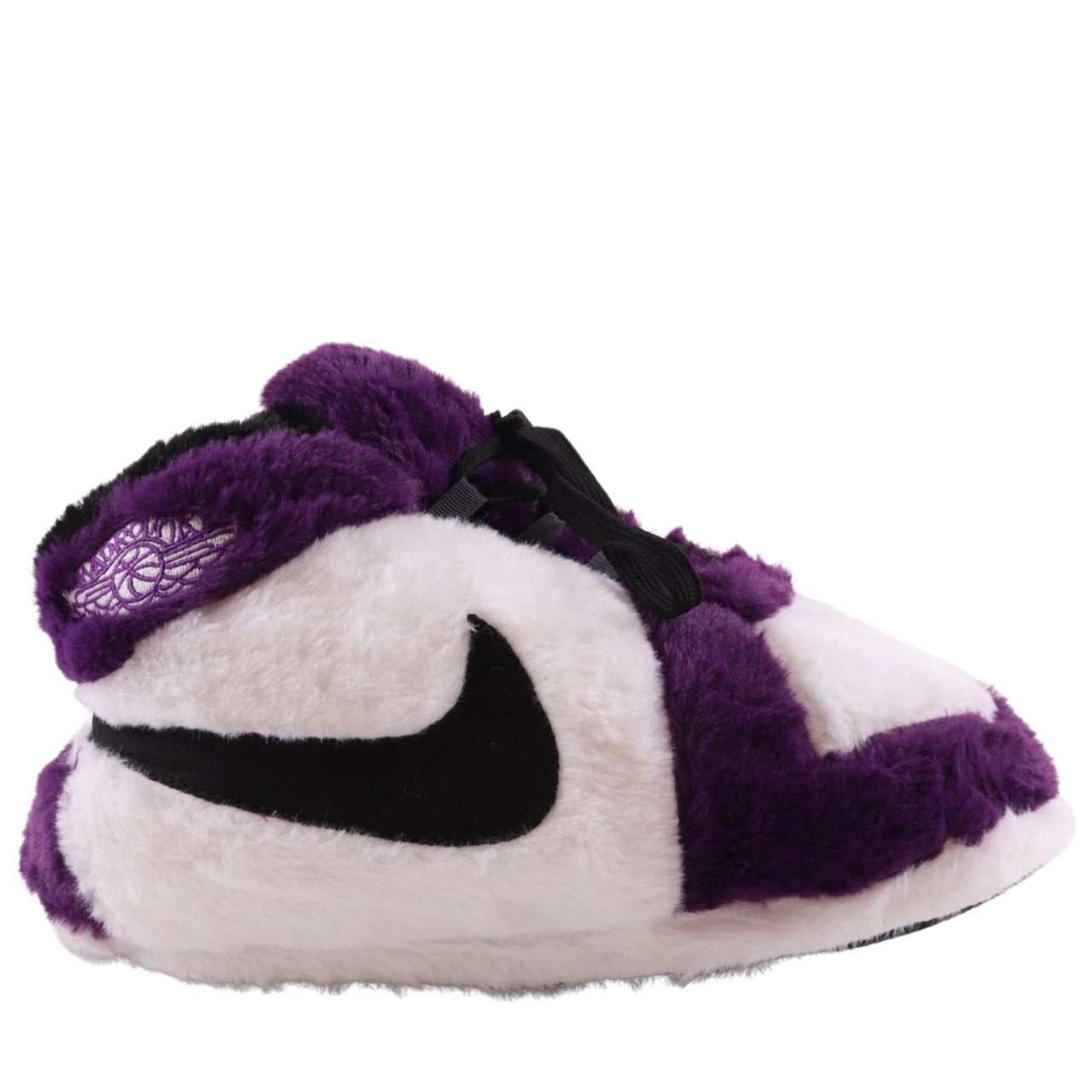 LKJ 1 Purple Retro Hi Top Trainer Sneaker Slippers